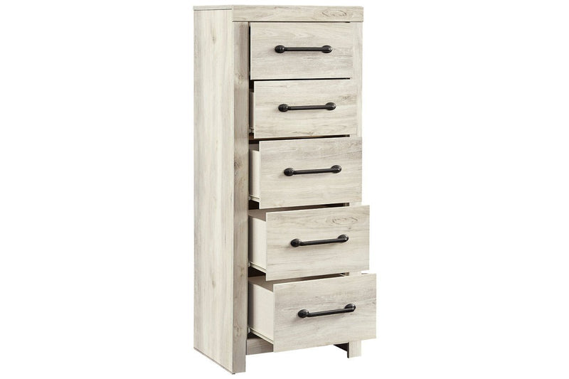 Cambeck Whitewash Narrow Chest of Drawers - DMV FurnitureChest