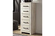 Cambeck Whitewash Narrow Chest of Drawers - DMV FurnitureChest