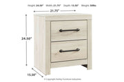 Cambeck Whitewash Nightstand - DMV FurnitureNightstand