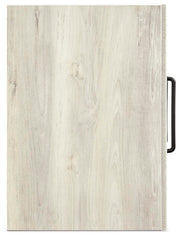 Cambeck Whitewash Queen Panel Bed and Chest - B192B121