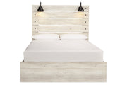 Cambeck Whitewash Queen Panel Bed with 4 Storage Drawers - DMV FurnitureQueen Bed
