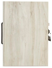 Cambeck Whitewash Queen Panel Bed with Storage, Dresser and 2 Nightstands - B192B114