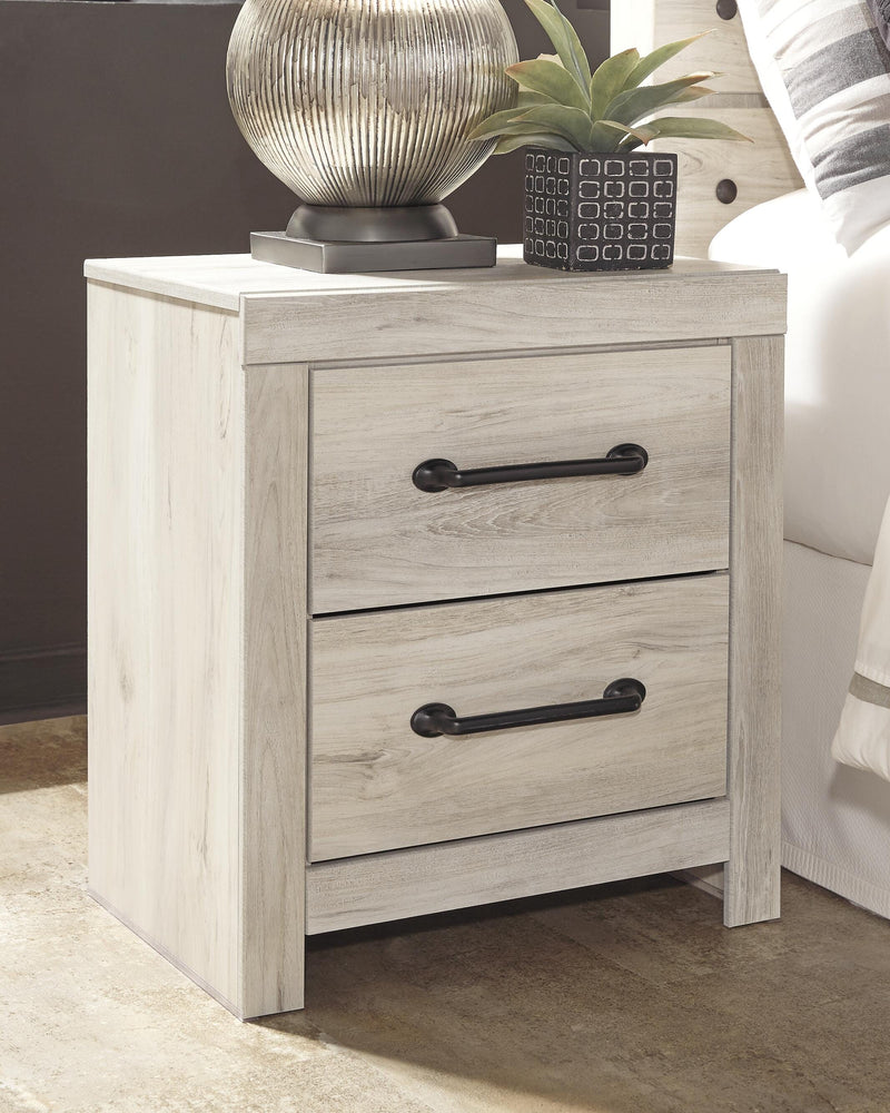 Cambeck Whitewash Queen Panel Headboard, Dresser, Mirror, and Nightstand - B192B57