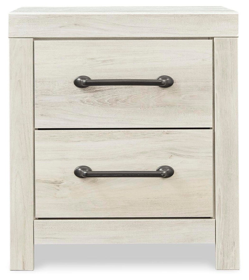 Cambeck Whitewash Queen Panel Storage Bed, Dresser and 2 Nightstands - B192B76