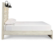 Cambeck Whitewash Queen Panel Storage Bed, Dresser, Chest and 2 Nightstands - B192B120