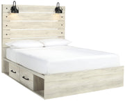 Cambeck Whitewash Side Storage Platform Bedroom Set - DMV FurnitureBedroom Set