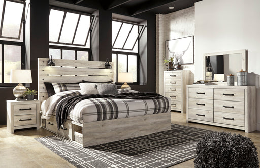 Cambeck Whitewash Side Storage Platform Bedroom Set - DMV FurnitureBedroom Set