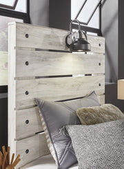 Cambeck Whitewash Twin Panel Bed - DMV FurnitureTwin Bed