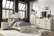 Cambeck Whitewash Youth Footboard Storage Bedroom Set - DMV FurnitureYouth Bedroom Set