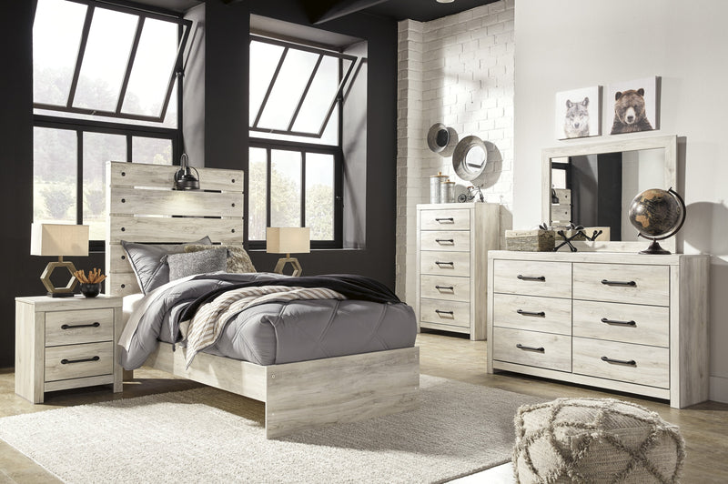 Cambeck Whitewash Youth Panel Bedroom Set - DMV FurnitureYouth Bedroom Set