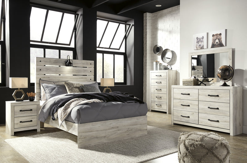 Cambeck Whitewash Youth Panel Bedroom Set - DMV FurnitureYouth Bedroom Set