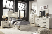 Cambeck Whitewash Youth Storage Platform Bedroom Set - DMV FurnitureYouth Bedroom Set