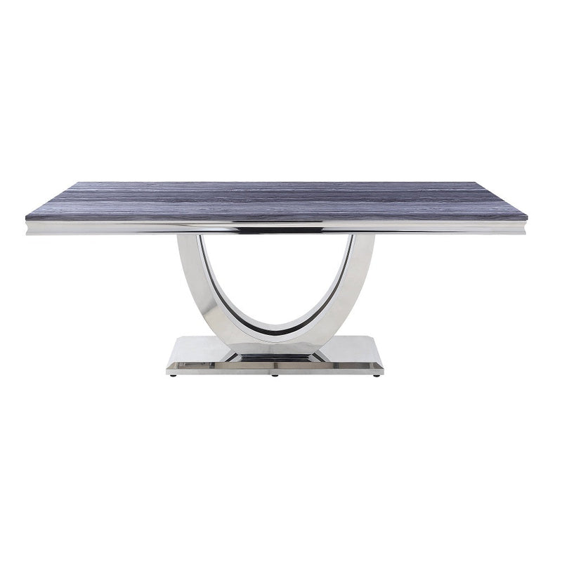Cambrie Dining Table W/Engineered Stone Top - DN00221