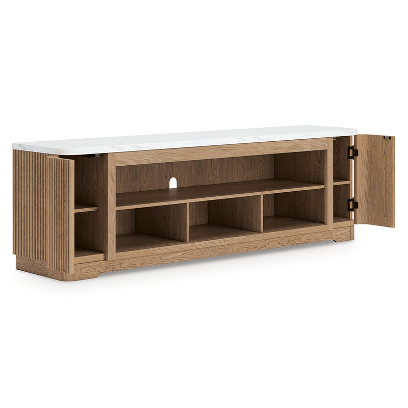 Camdill Light Brown 80" TV Stand - W808-68