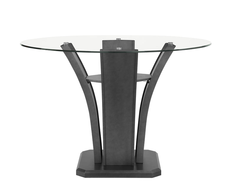 Camelia Gray Round Counter Height Table - DMV FurnitureCounter Height Table