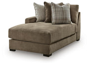 Camellia-Court Coffee Left-Arm Facing Corner Chaise - 6820716