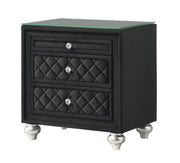 Cameo Black Upholstered Panel Bedroom Set - DMV FurnitureBedroom Set