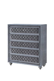 Cameo Gray Upholstered Panel Bedroom Set - DMV FurnitureBedroom Set