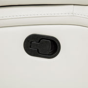 Camila Upholstered Motion Reclining Loveseat White - 610248
