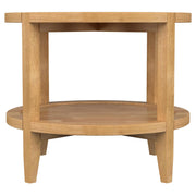 Camillo 3-piece Round Coffee and End Table Set Maple  - 709698-S3