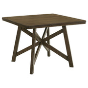 Canfield 5-piece 47-inch Counter Height Dining Set Brown - 109178-S5