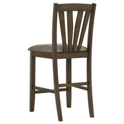 Canfield 5-piece 47-inch Counter Height Dining Set Brown - 109178-S5