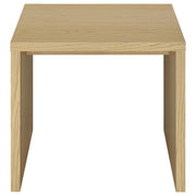 Canoga Engineered Wood Accent Side End Table Light Oak - 706347