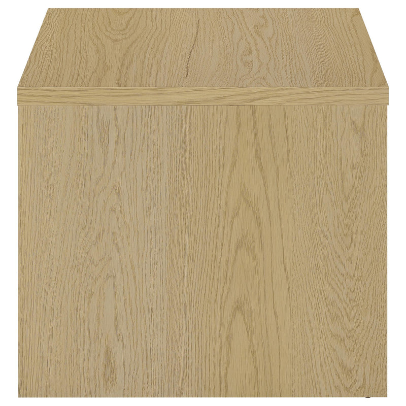 Canoga Engineered Wood Accent Side End Table Light Oak - 706347