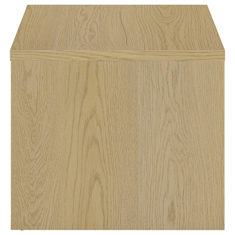 Canoga Engineered Wood Accent Side End Table Light Oak - 706347