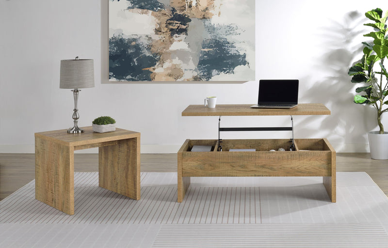 Canoga Engineered Wood Lift Top Cocktail Coffee Table Mango - 706358