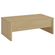 Canoga Engineered Wood Lift Top Coffee Table Light Oak - 706348