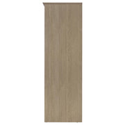 Canova 3-door Bedroom Wardrobe Storage Cabinet Armoire Latte - 950445