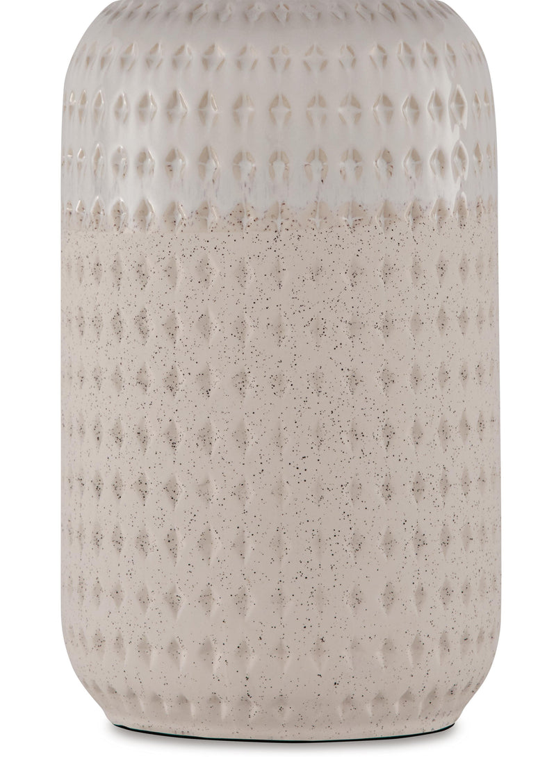 Capwich Beige/White Table Lamp - L100994