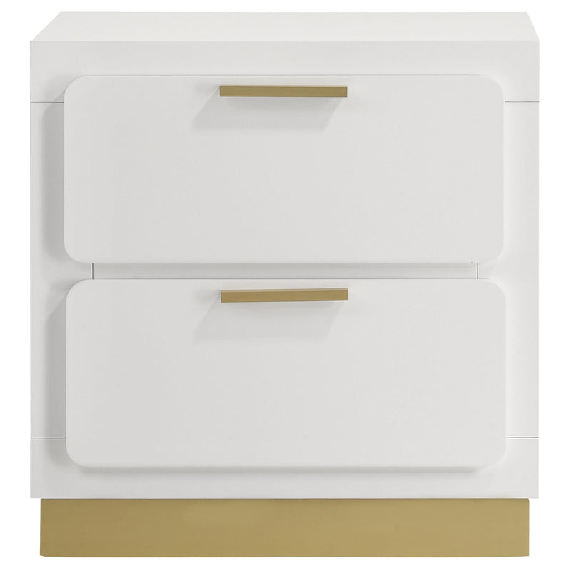 Caraway 2-drawer Nightstand White - 224772