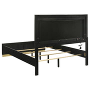 Caraway 5-piece California King Bedroom Set Black - 224781KW-S5