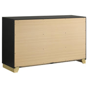 Caraway 5-piece California King Bedroom Set Black - 224781KW-S5