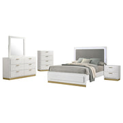 Caraway 5-piece Queen Bedroom Set White - 224771Q-S5