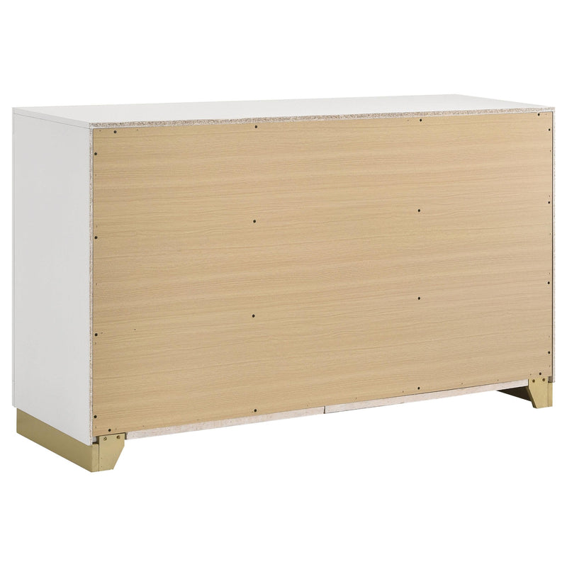 Caraway 5-piece Queen Bedroom Set White - 224771Q-S5