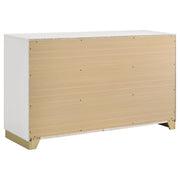 Caraway 6-drawer Dresser White - 224773