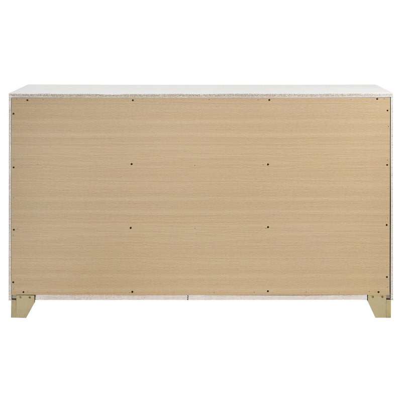 Caraway 6-drawer Dresser White - 224773