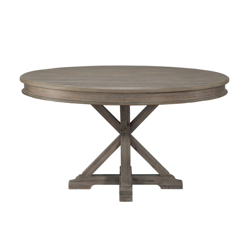 Cardano Driftwood Brown Round Dining Set - DMV FurnitureDining Room Set