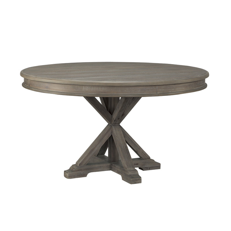 Cardano Driftwood Brown Round Dining Set - DMV FurnitureDining Room Set