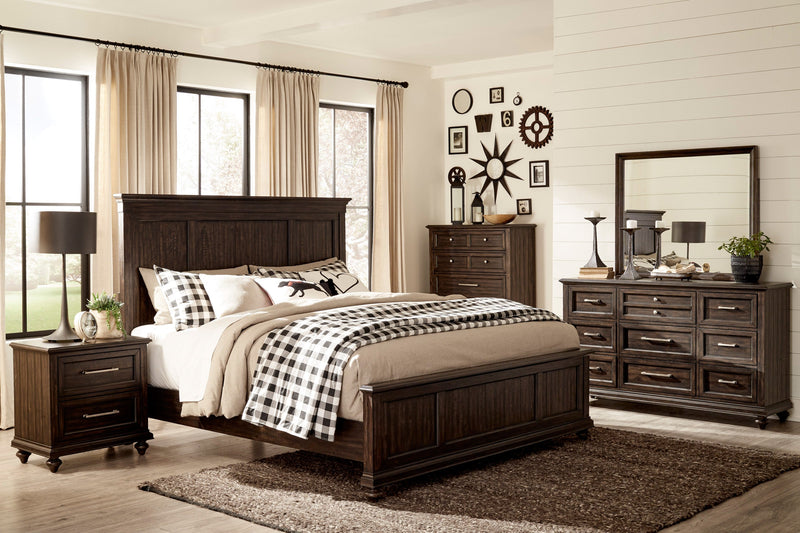Cardano Driftwood Charcoal Panel Bedroom Set - DMV FurnitureBedroom Set