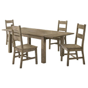 Cardova 5-piece Extension Table Dining Set Vineyard Oak - 192921-S5