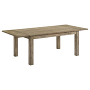 Cardova 87-inch Solid Wood Extension Dining Table Vineyard Oak - 192921