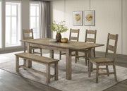 Cardova Solid Wood Dining Side Chair Vineyard Oak (Set of 2) - 192922