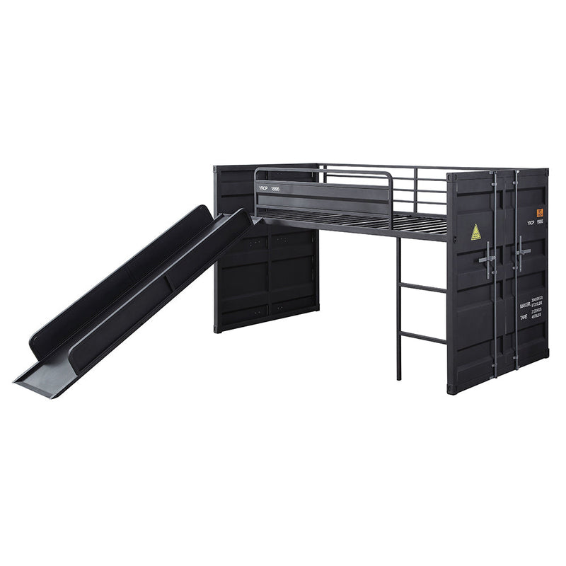 Cargo Twin Loft Bed W/Slide - 38305