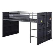 Cargo Twin Loft Bed W/Slide - 38305