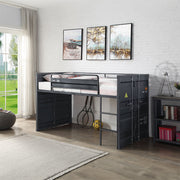 Cargo Twin Loft Bed W/Slide - 38305