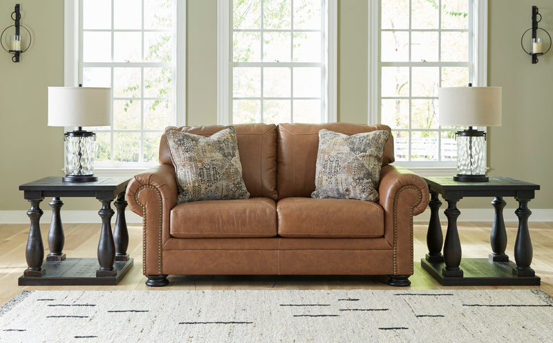 Carianna Caramel Leather Living Room Set - DMV FurnitureLiving Room Set